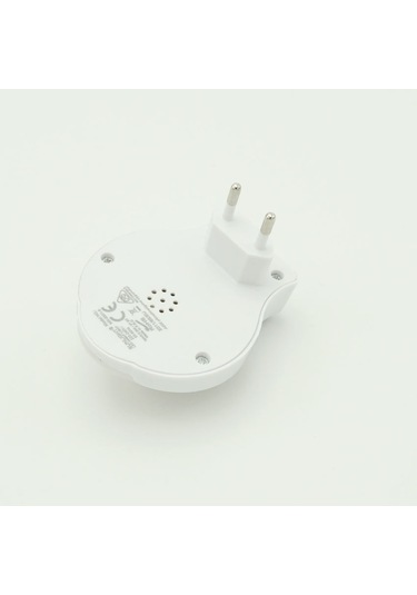 Ufo Led Gece Lambası 0,5W Tasarruflu Işıklı Fişli Düğmeli Çok Renkli