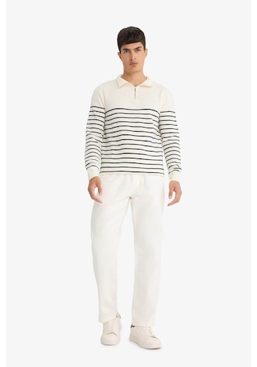 Defacto Ekru Erkek Kazak F1522ax/er140 Ekru