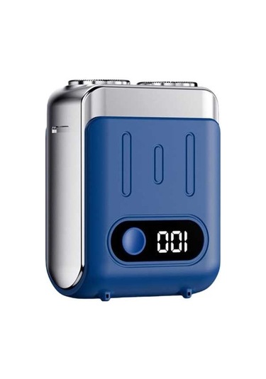 Ulzyvf Tıraş Makinesi Seyahat Mavi Elektrikli Lcd Ekranlı Xe