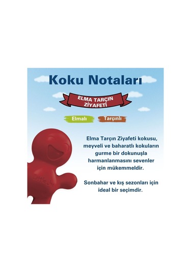 Little Joe Elma Tarçın Araç Kokusu Apple Cinnamon -45 Gün -oto