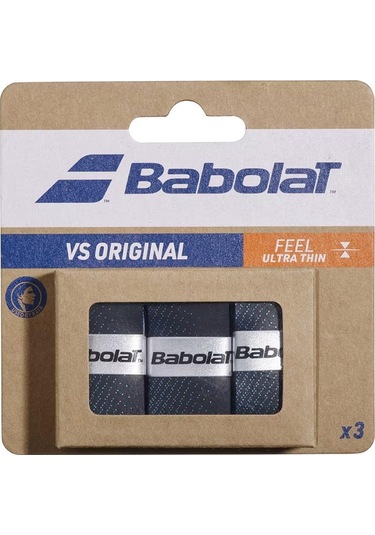 Babolat Vs Original Siyah Mavi Overgrip 3lü