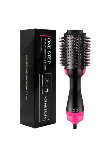 Venturemart Kızlar / Kadın Için Hızlı Saç 3ü 1 Arada Düzleştirici Kurutucu Tarak Fırçası Saç Düzleşt