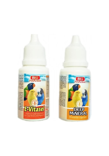 Üreme Yumurta  E Vitamin Mineral Kuş Vitamini 2 Li Set