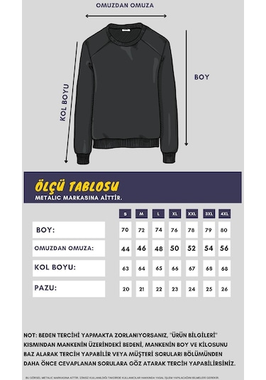 MMetalic Erkek Basic Bisiklet Yaka Haki Sweatshirt 001