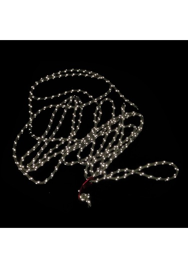 Monyee Kamp Çadırı İçin 4mm Nilon Yansıtıcı Rope Seti, Rüzgar Dayanıklı, 4 Adet, Saklama Çantasıyla, Siyah Siyah