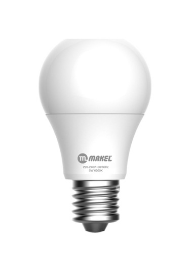 5w Led Ampul Gunışığı Işık Bc05.0w-0227m Gün Işığı E27 Led Ampul 5 Watt Yok A'dan G'ye F Tr Makel El