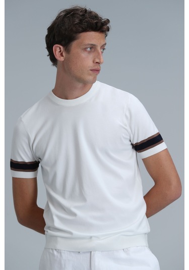 Lufian Lucy Erkek Kazak Ekru Ekru 111090091100520 Ekru