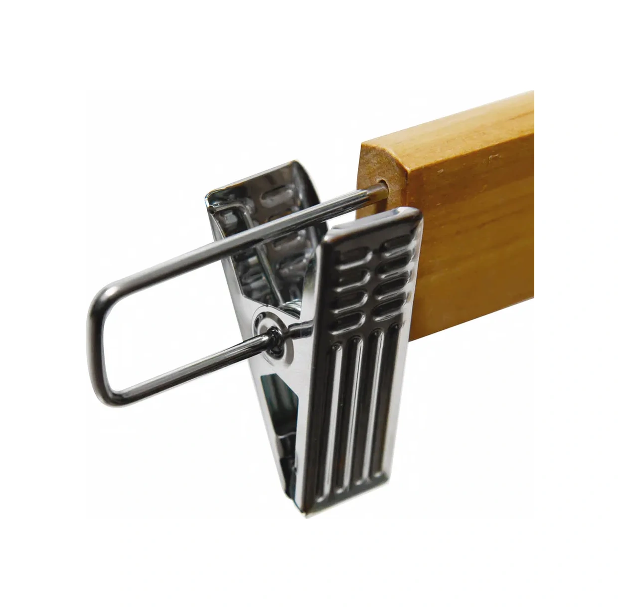 Homedecor Klipsli Ahşap Pantolon Askısı 3'lü Set 10033540 Gri