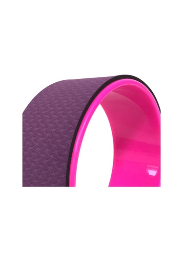 Suntek Yoga Tekerleği Pozları Yardımcı Egzersiz Kas Mor