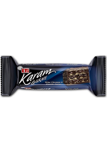 Eti Karam Gurme Bitter Çikolatalı Gofret 18 x 50 G