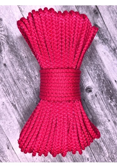 Lamakord 6 Mm 50 M Kırmızı Çamaşır İpi 404161286 Kırmızı