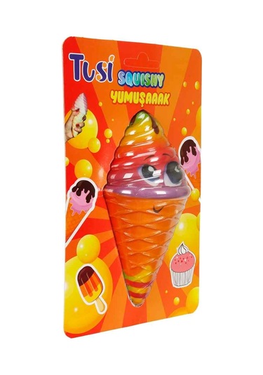 Squishy Dondurma: Stres Atan Yumuşacık Köpük Oyuncak 0