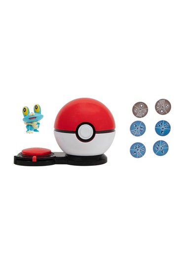 Pokemon Sürpriz Atak Oyun Seti - Froakie Ve Poke Ball
