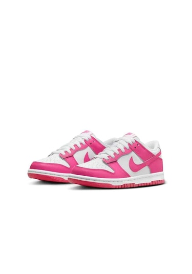 Nike Dunk Low Yürüyüş Ayakkabısı Pembe - Beyaz