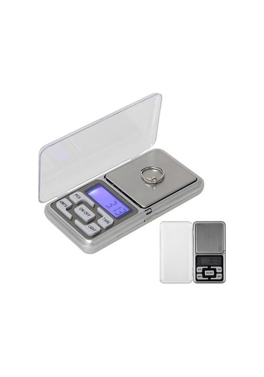 Mini Cep Boy Hassas Terazi 200 Gr 0.01 Gr Go50609339850 Çok Renkli