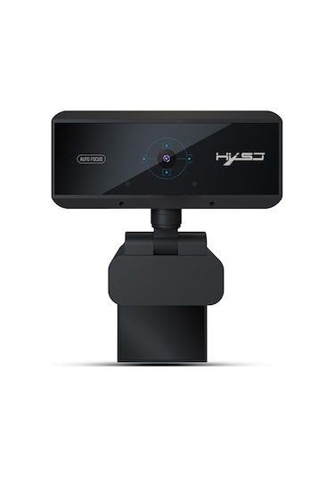 Xindoker S3 5mp Otomatik Odaklı Web Kamerası - Gizlilik Kapaklı, Mikrofonlu, 1080p Video Konferans İçin Masaüstü/dizüstü Bilgisayar Uyumlu Siyah