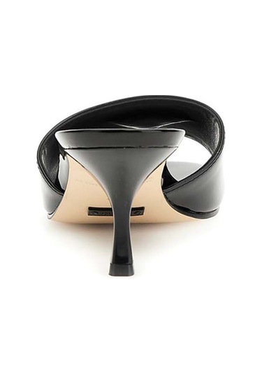 Kadın Lusine Dress Topuklu Terlik - Siyah Siyah