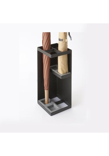 Yaratıcı Şemsiye Raf Kapısı Şemsiye Depolama Kovası Otel Lobi Ofis Şemsiye Kovası Ev Hafta Işık Lüks Şemsiye Raf Siyah