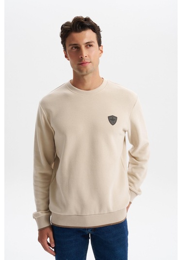 Arma Erkek Regular Fit Karbon Fırçalı Selanik Kumaş Bisiklet Yaka Süs Etiketli Kazak K30124698802 Bej Arma Erkek Regular Fit Karbon Fırçalı Selanik Kumaş Bisiklet Yaka Süs Etiketli Kazak K30124698802 Bej