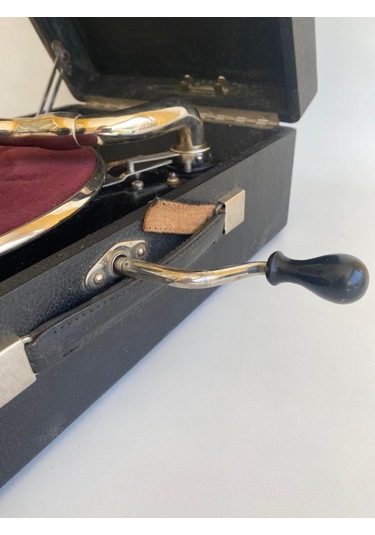 Parlophone Antika Çanta Gramofon 078