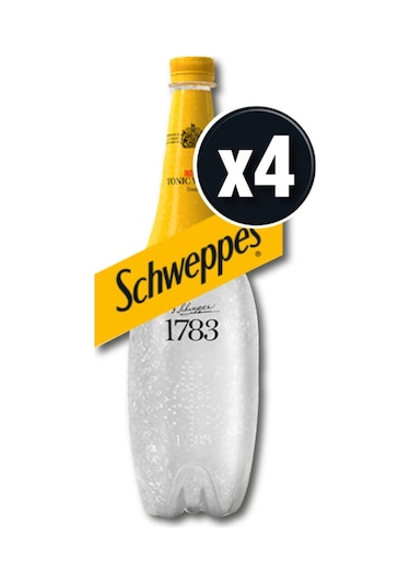 Schweppes Tonik Pet 4 x 1 L