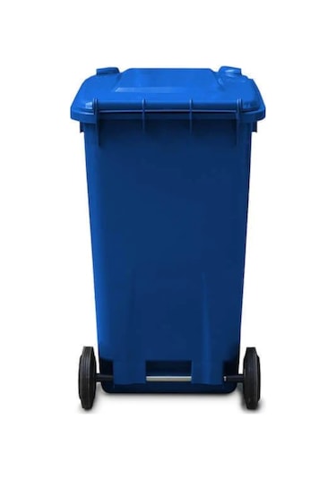Mck Mavi Plastik Çöp Konteyneri 240 Litre Konteyner - A+ Isıya Mavi
