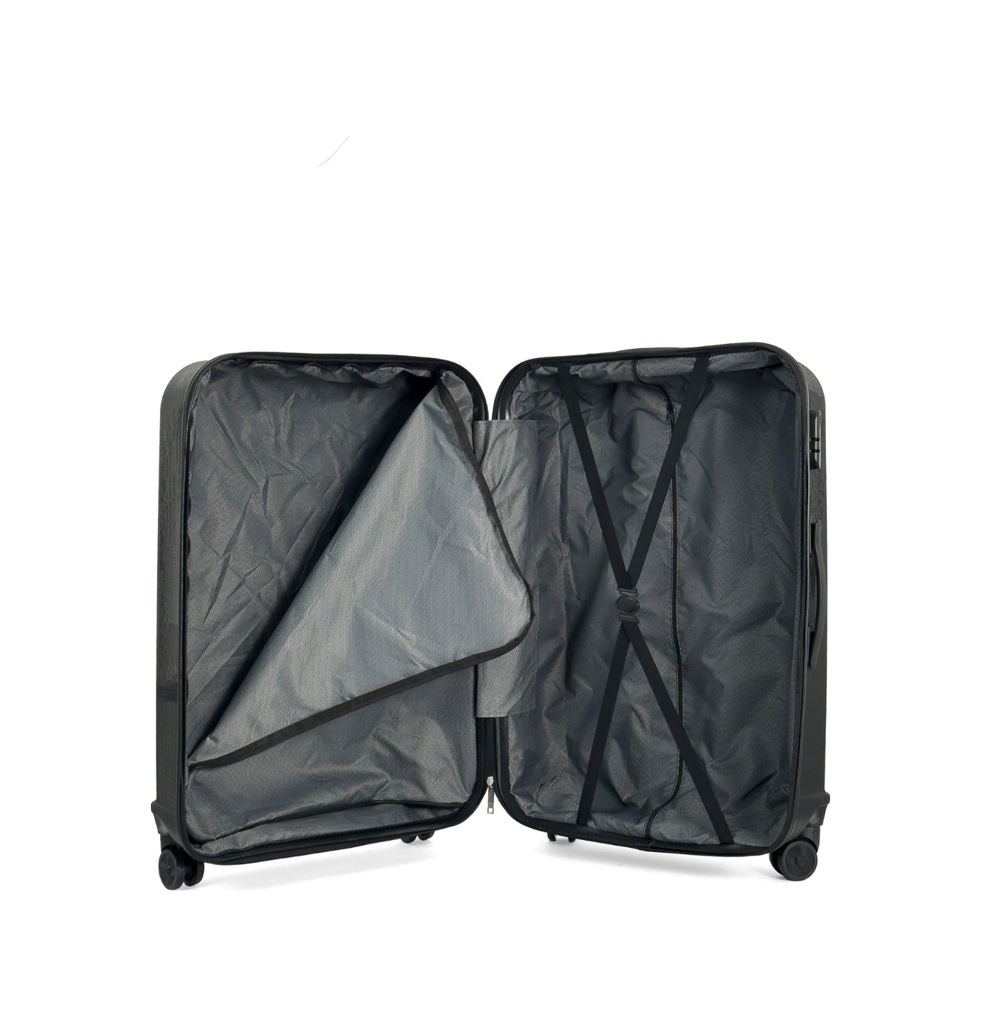 Lora Pp Polipropilen Kırılmaz Valiz, Büyük Boy Petrol Yeşili