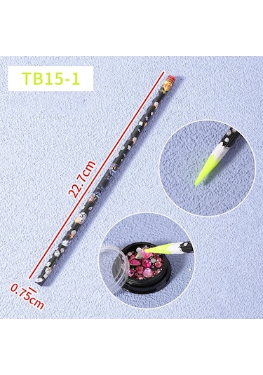 My Topped Pembe 12 Izgaralı Lüks Rhinestones - Nail Art Dekorasyon Dıy Manikür Taşları, Renkli, Trendy, El Ve Ayak Tırnakları