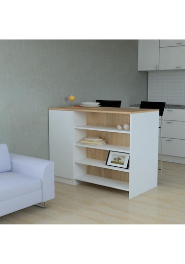 Mobilique Ada Çok Amaçlı Mutfak Dolabı 600-00-263