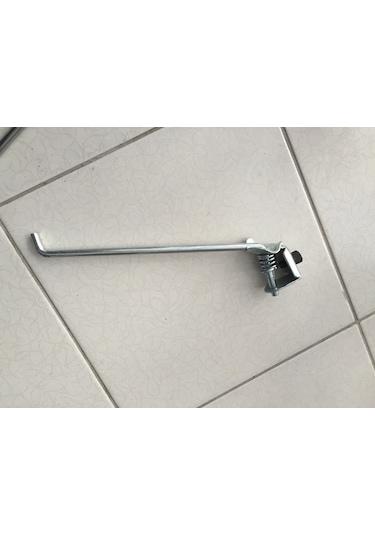 Bisiklet Orta Ayaklık Demir Park Ayağı Gri