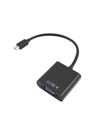 Tenfowee Mini Dp'den Vga'ye Yüksek Çözünürlüklü Video Dönüştürücü Adaptör - Projeksiyon Ve Monitör Bağlantısı İçin