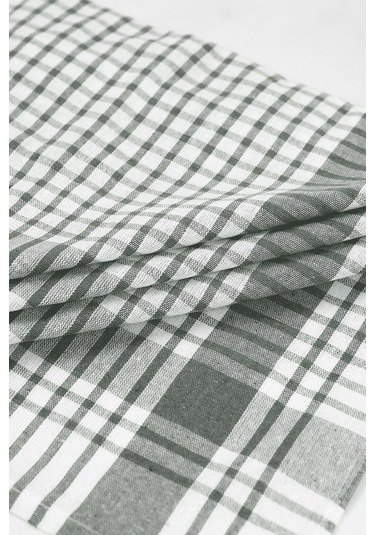 Pamuklu Yeşil Renkli Pöti Kareli 4'lü Kurulama Bezi, Beslenme Örtüsü, Servis Peçetesi