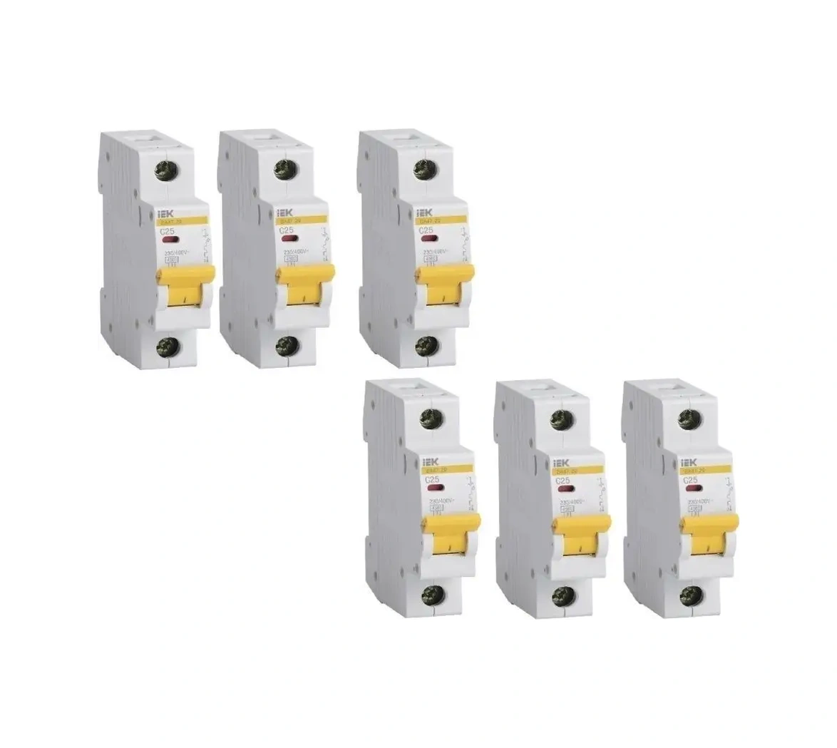 Iek Otomatik Sigorta 1p 25a 6 Adet 161905515