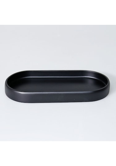 Grooved Banyo Seti   Siyah