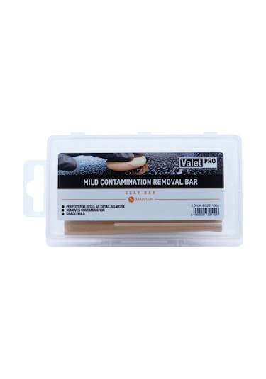 Valet Pro Yüzey Temizleyici Turuncu Kil - Orange Clay 100 Gr