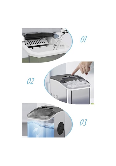 Torima YH16M Portatif Taşınabilir Hızlı Buz Yapma Makinesi