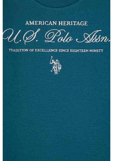 U.s. Polo Assn. Erkek Çocuk Koyu Yeşil Pijama Takım 50318686-vr101 Dark Eden