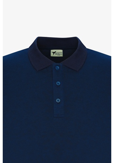 Ac&Co / Altınyıldız Classics 4A4820200047LaaXL Düğmeli Polo Yaka Cepsiz Slim Fit Erkek Tişört Lacivertvert Lacivert Ac&Co / Altınyıldız Classics 4A4820200047LaaXL Düğmeli Polo Yaka Cepsiz Slim Fit Erkek Tişört Lacivertvert Lacivert