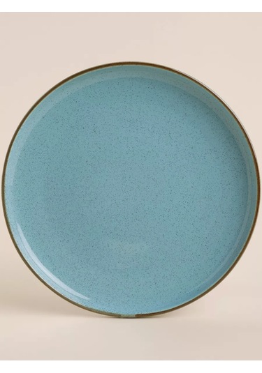 Sl Home 2 Adet Azura Servis Tabağı Seti, Ø 25,5 Cm Porselen 200580854 Açık Mavi