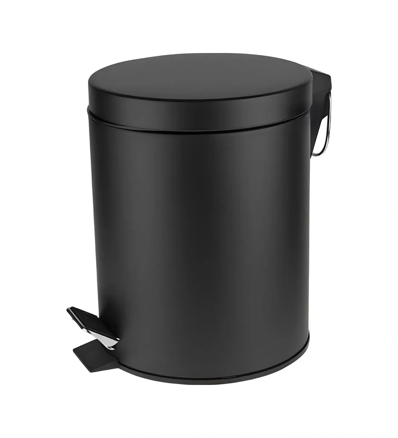 Perfecto Lınea Mutfak Ve Tuvalet İçin Kapaklı Ve Pedallı 5 Litre Çöp Kovası 421667726 Siyah