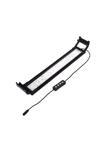Yaozixa Su Tankı Led Işıkı Eu Şarj - 3 Işık Modu, Parlaklık Ayarı Ve Zamanlayıcı, Alüminyum Kasa, Sabitleme Klipli, Aquarıum Ve Sürüngen Tankları İçin Diğer