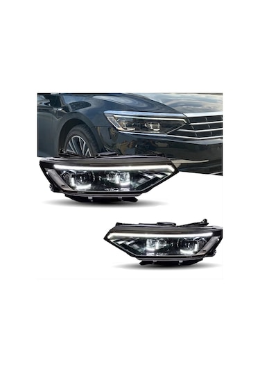 Autogp Vw Passat B8.5 Ön Far Lambası Full Led 2018+