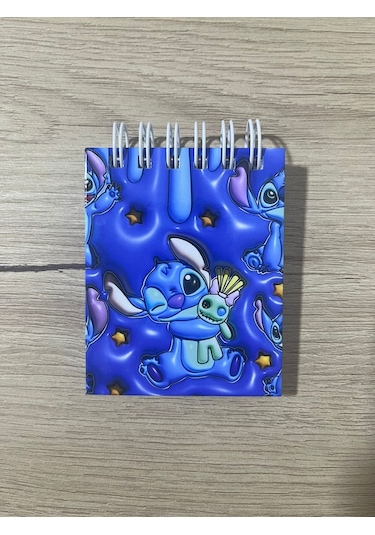 Stitch Mini Kapak Not Defteri 50 Sayfa