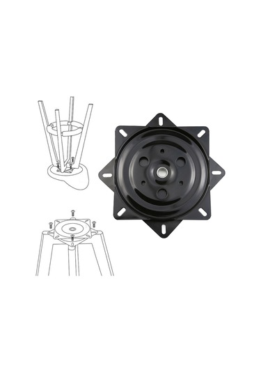 Suntek Magideal Bar Tabureleri Döner Plaka Kanepe Sandalye Tabla 6 inç