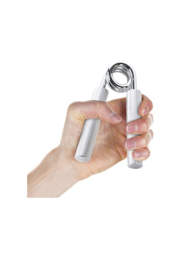 Youtek Güncel Gripsli Çelik Yaylı 300 Pound Ayarabilir Ev İçi Elekoluk Güçlendirici Alüminyum Gövde Siyah-silver