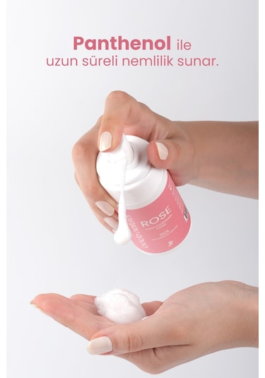 Bade Natural Gül Suyu Yüz Temizleme Köpüğü 125 ML
