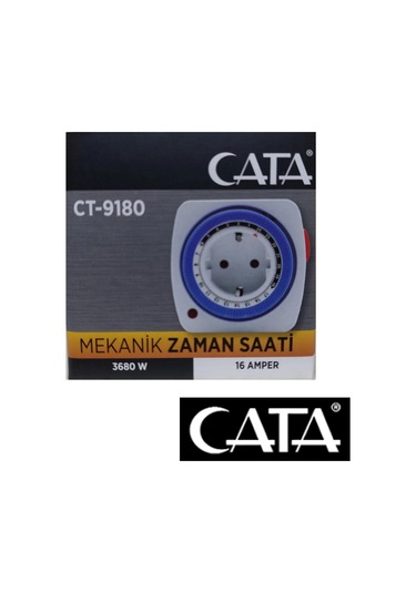 Cata Ct-9180 Mekanik Zaman Saati Prizli Ayarlanabilir