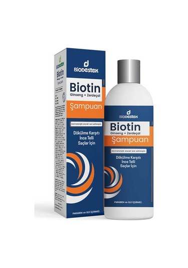 Biodestek Biotin Ginseng+Zerdeçal Dökülme Karşıtı Şampuan 330 ML