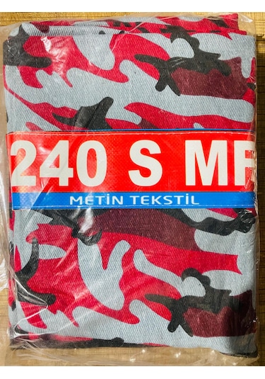 Massey Ferguson 240 Kırmızı Desenli Askeri Branda