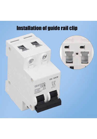 Aubyhe Güneş Enerjisi Fotaovoltaik Dc Devre Kesici 2p 1000v 40a: Aşırı Yük Ve Kısa Devre Koruması, Magnetik Ark Söndürme Sistemi
